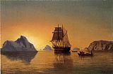 William Bradford An Arctic Scene painting